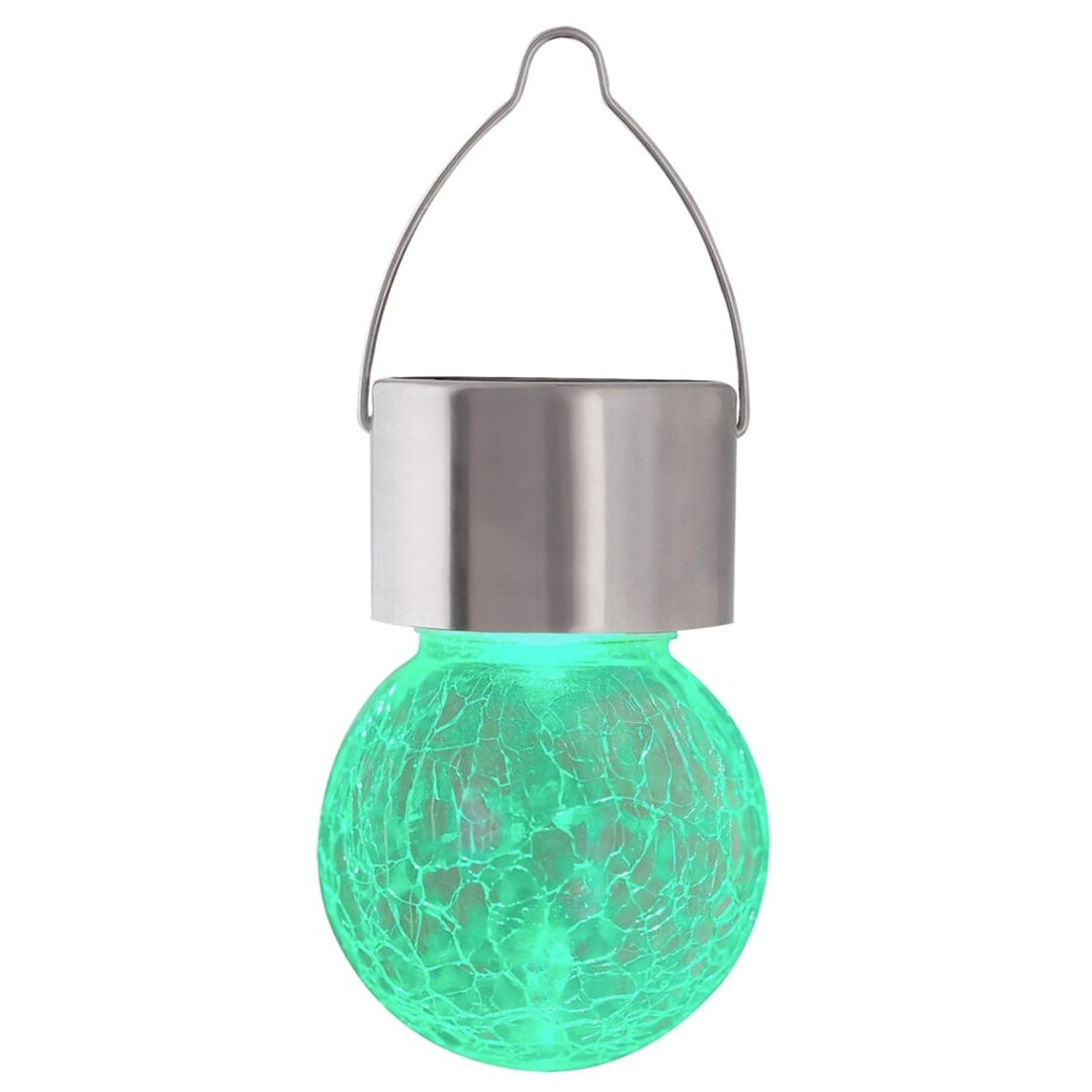 Rabalux Yola solarna lampa, 1 lm, IP44, satenski krom, 0,06 W LED, 7850