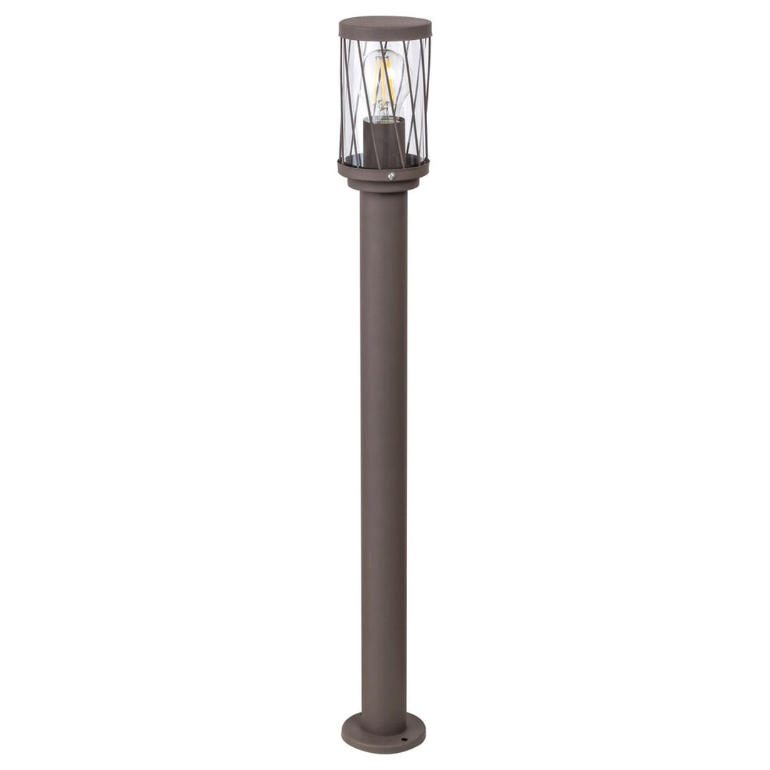 Rabalux Budapest podna lampa za vrt, IP44, smeđa, grla E27, max 40W, 8890