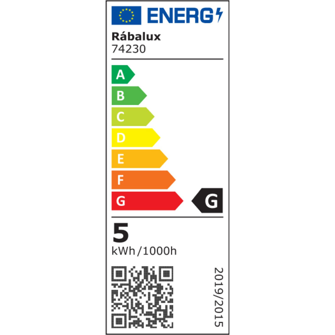 Rabalux Figen LED RGB 5W crna stolna lampa, IP20, 5000 K