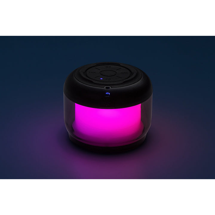 Rabalux Radelia stolna lampa, Bluetooth zvučnik, RGB, crna, IP20, punjiva baterija, 76110