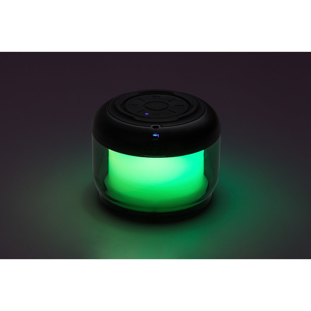 Rabalux Radelia stolna lampa, Bluetooth zvučnik, RGB, crna, IP20, punjiva baterija, 76110