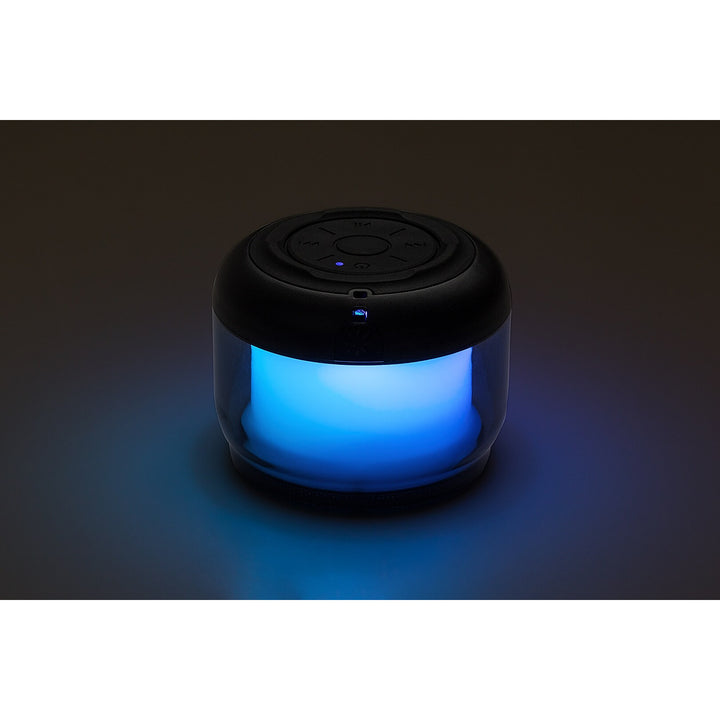 Rabalux Radelia stolna lampa, Bluetooth zvučnik, RGB, crna, IP20, punjiva baterija, 76110