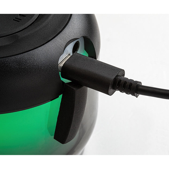 Rabalux Radelia stolna lampa, Bluetooth zvučnik, RGB, crna, IP20, punjiva baterija, 76110