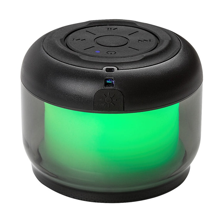 Rabalux Radelia stolna lampa, Bluetooth zvučnik, RGB, crna, IP20, punjiva baterija, 76110