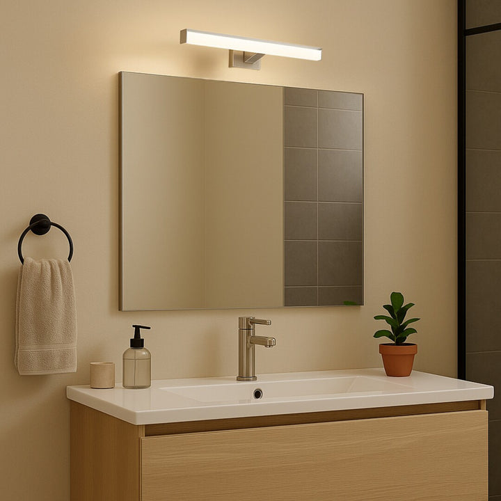 Rabalux Oliro LED 6W kupaonska svjetiljka, krom, IP44, 4000 K, 75048