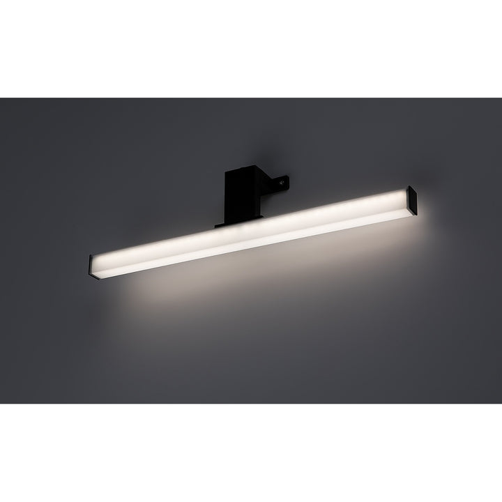 Rabalux Oliro LED 6W crna kupaonska svjetiljka, IP44, 4000 K, 75051