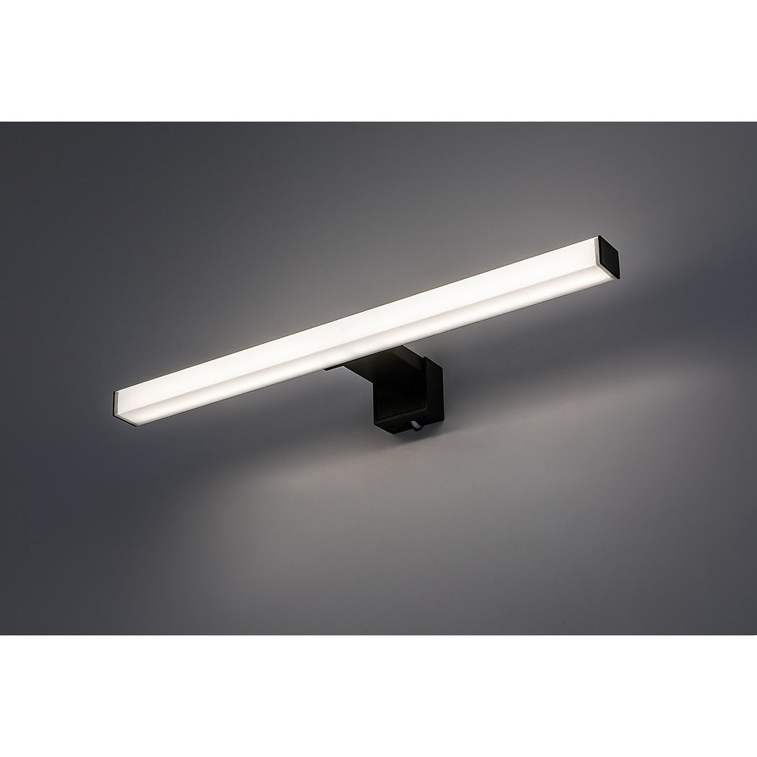 Rabalux Oliro LED 6W crna kupaonska svjetiljka, IP44, 4000 K, 75051