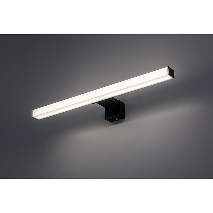 Rabalux Oliro LED 6W crna kupaonska svjetiljka, IP44, 4000 K, 75051