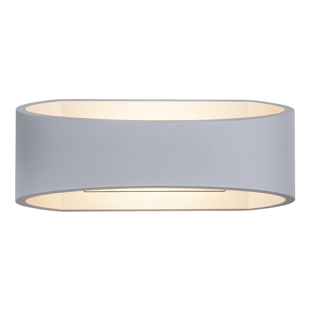 Rabalux Gerla vanjska zidna svjetiljka, bijela, 9 W LED, IP54, 3000 K, 77178