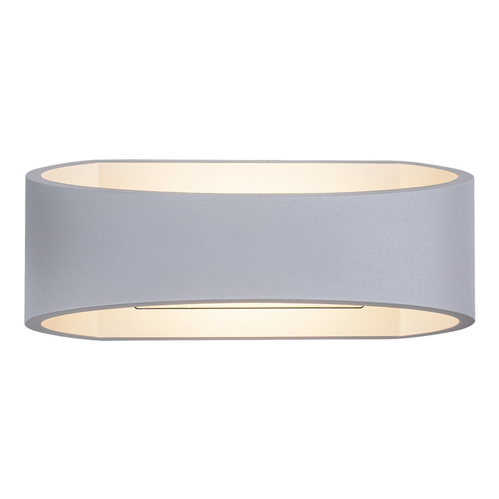 Rabalux Gerla vanjska zidna svjetiljka, bijela, 9 W LED, IP54, 3000 K, 77178