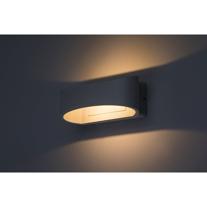 Rabalux Gerla vanjska zidna svjetiljka, bijela, 9 W LED, IP54, 3000 K, 77178