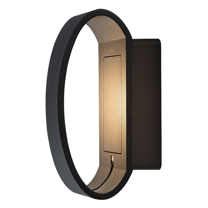 Rabalux Gerla vanjska zidna svjetiljka, antracit, 9 W LED, IP54, 3000 K, 77179
