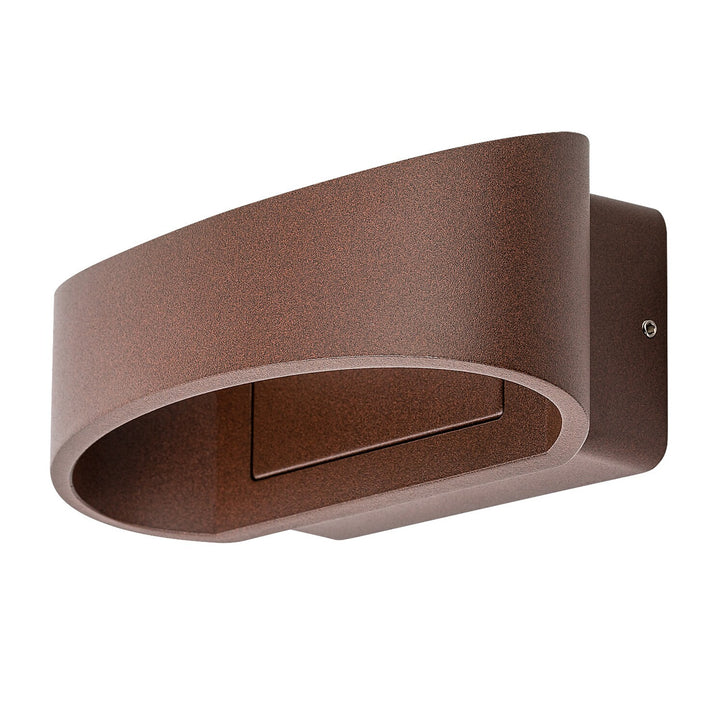 Rabalux Gerla vanjska zidna svjetiljka, smeđa, 9 W LED, IP54, 3000 K, 77180