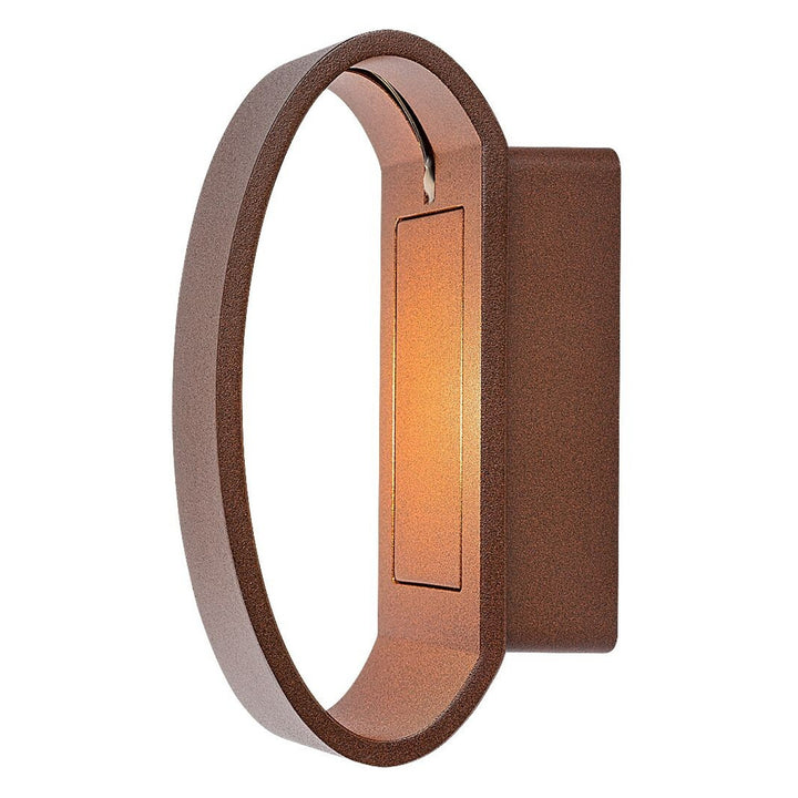 Rabalux Gerla vanjska zidna svjetiljka, smeđa, 9 W LED, IP54, 3000 K, 77180
