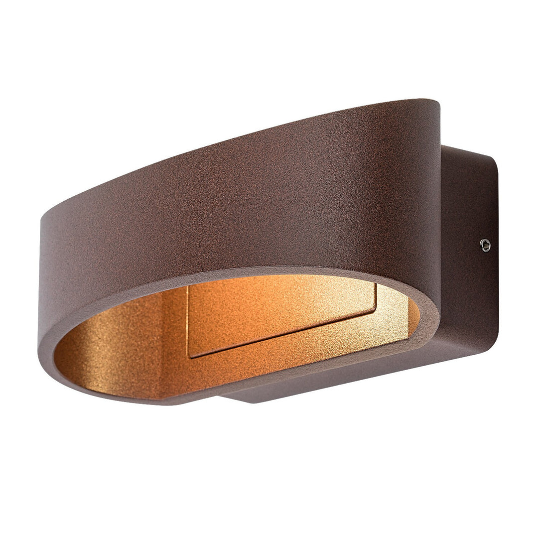 Rabalux Gerla vanjska zidna svjetiljka, smeđa, 9 W LED, IP54, 3000 K, 77180