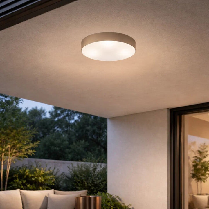 Lampa Rabalix Dolen, sivo-bež, 2x E27, max 9W, IP43, 75067