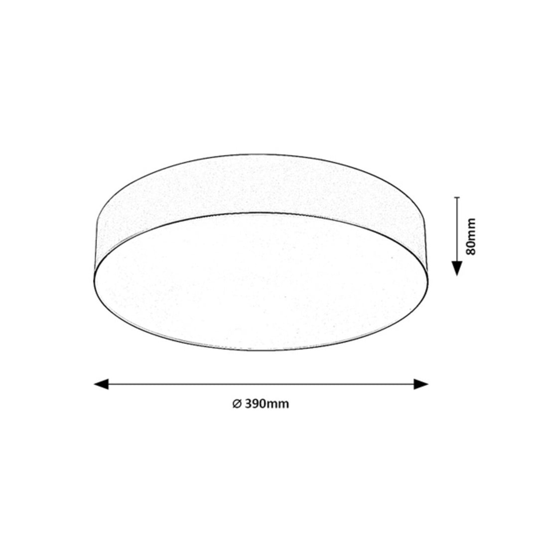 Lampa Rabalix Dolen, sivo-bež, 3x E27, max 9W, IP43, 75068