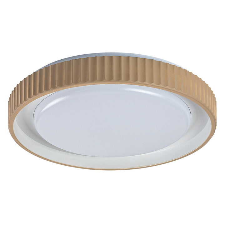 Pastello LED lampa 48 W IP20, sivo-bež, 3000–6500 K, funkcija pamćenja s daljinskim upravljačem, tajmer funkcija, efekt noćnog svjetla, 71345