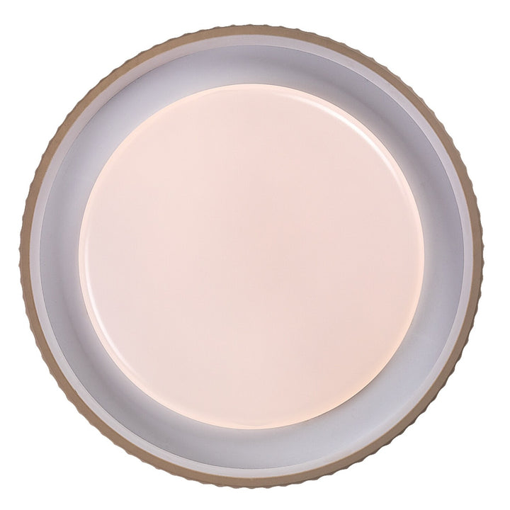 Pastello LED lampa 48 W IP20, sivo-bež, 3000–6500 K, funkcija pamćenja s daljinskim upravljačem, tajmer funkcija, efekt noćnog svjetla, 71345