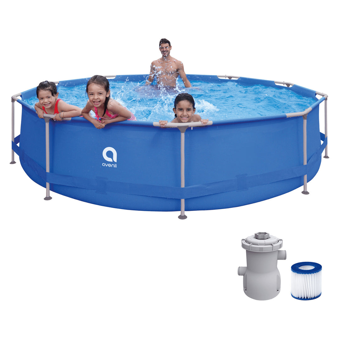 AVENLI okrugli bazen, 366x76, set, kapacitet 6125 l