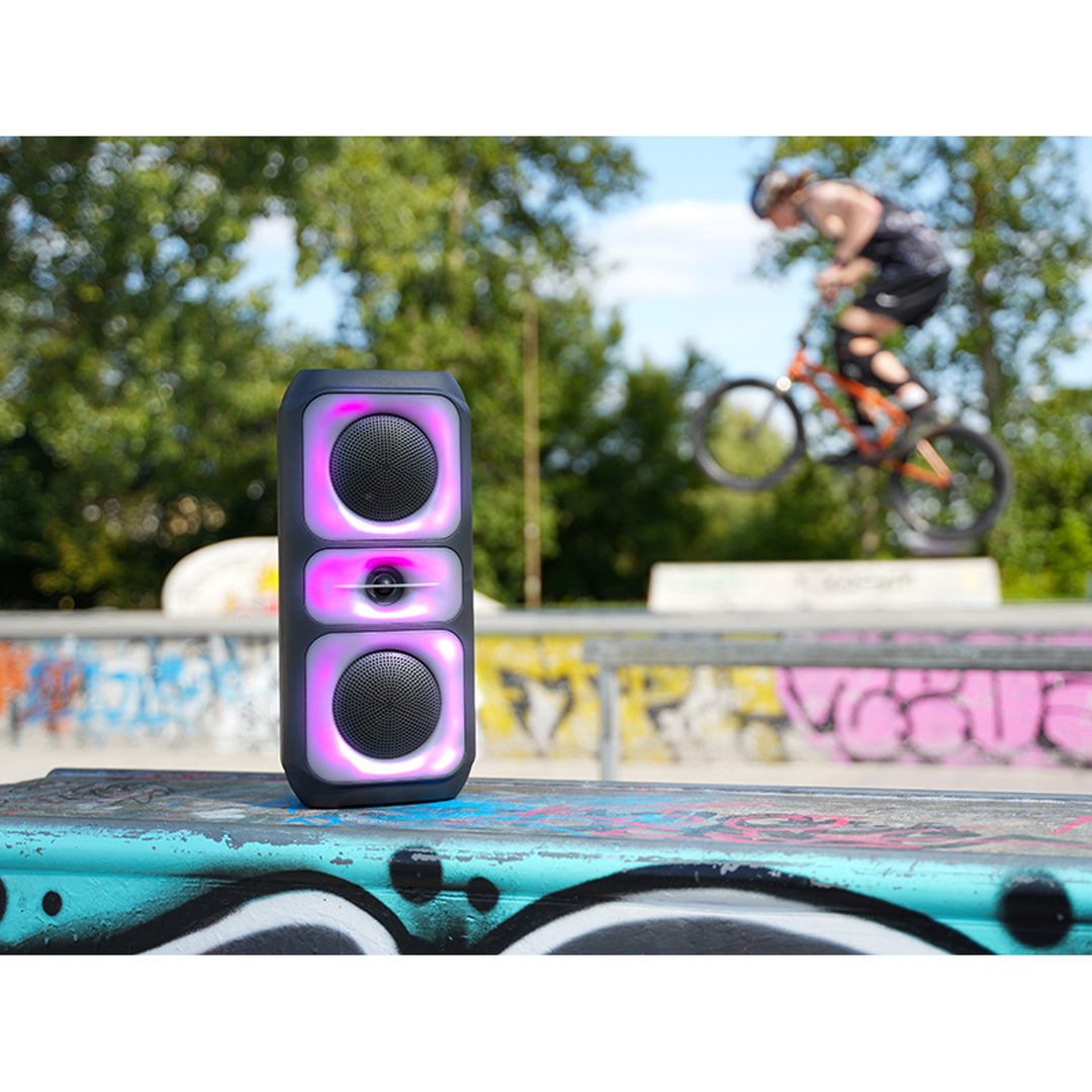 Tracer bežični zvučnik, Bluetooth 5.0, 20 W RMS snage, karaoke način rada, mikrofon, Powervox P2 TWS