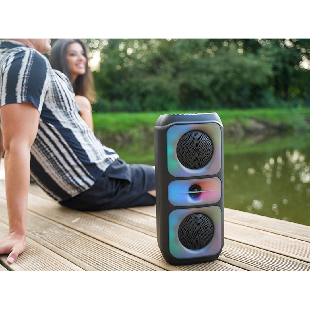 Tracer bežični zvučnik, Bluetooth 5.0, 20 W RMS snage, karaoke način rada, mikrofon, Powervox P2 TWS