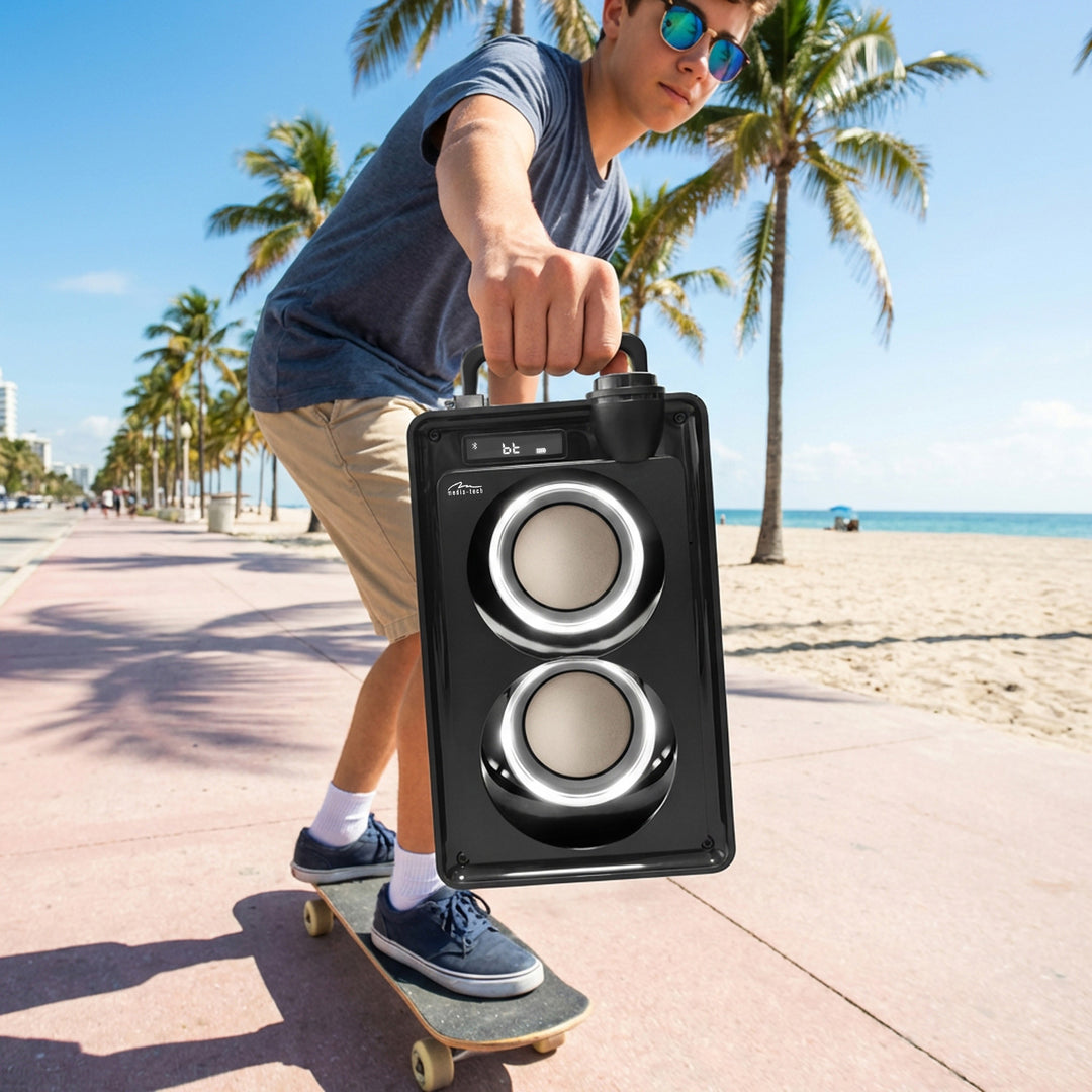 OVERBOX MT3186 prijenosni Bluetooth zvučnik, FM radio, podrška za SD karticu i USB, 30 W RMS snage, Mediatech