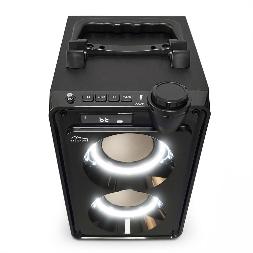 OVERBOX MT3186 prijenosni Bluetooth zvučnik, FM radio, podrška za SD karticu i USB, 30 W RMS snage, Mediatech