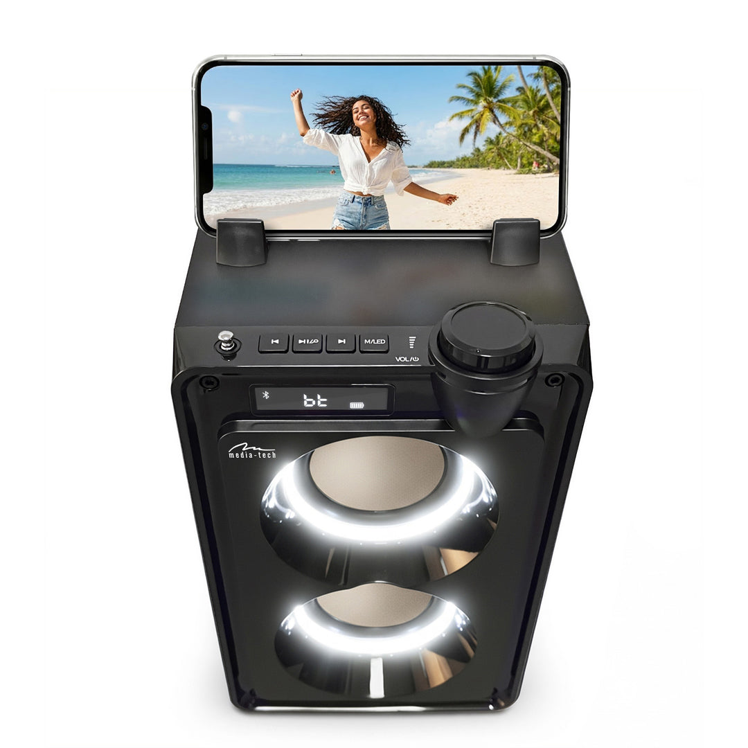 OVERBOX MT3186 prijenosni Bluetooth zvučnik, FM radio, podrška za SD karticu i USB, 30 W RMS snage, Mediatech