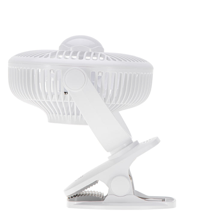 5"/12,7 cm ventilator na baterije s kopčom – USB / LED, AD 7335, Adler