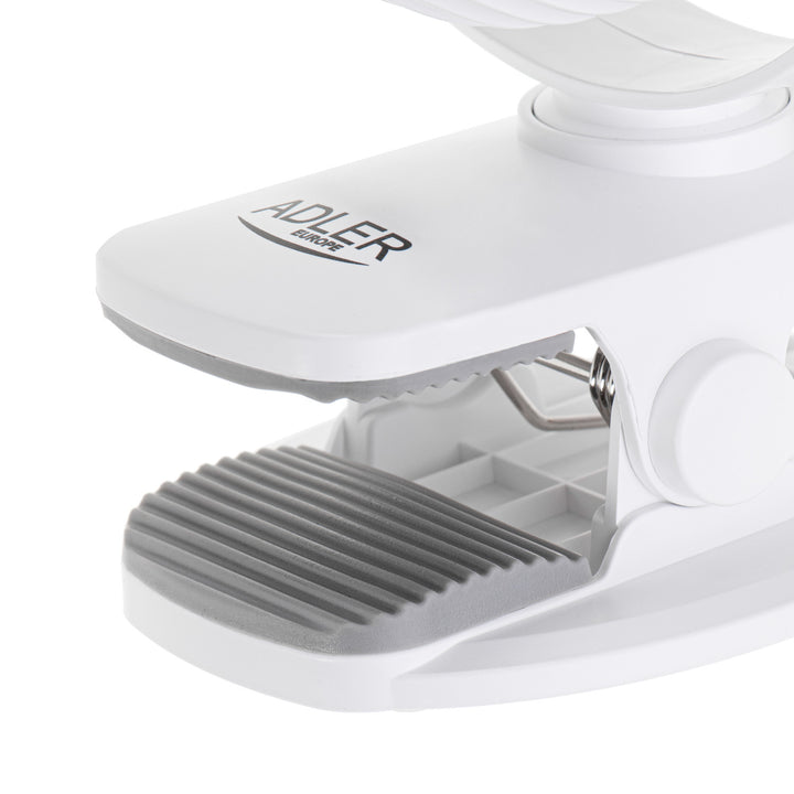 5"/12,7 cm ventilator na baterije s kopčom – USB / LED, AD 7335, Adler