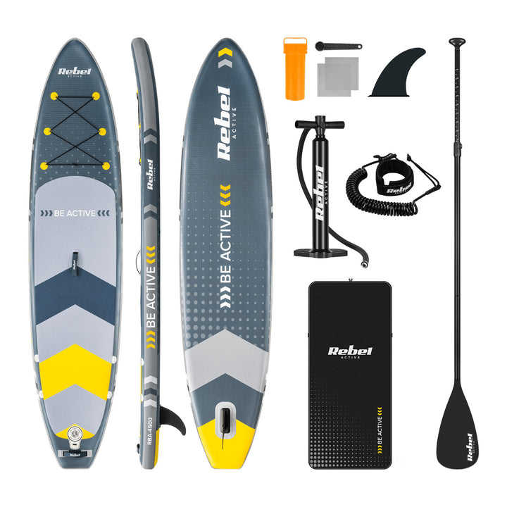 REBEL ACTIVE napuhivi SUP daska, 350x81x15 cm, set