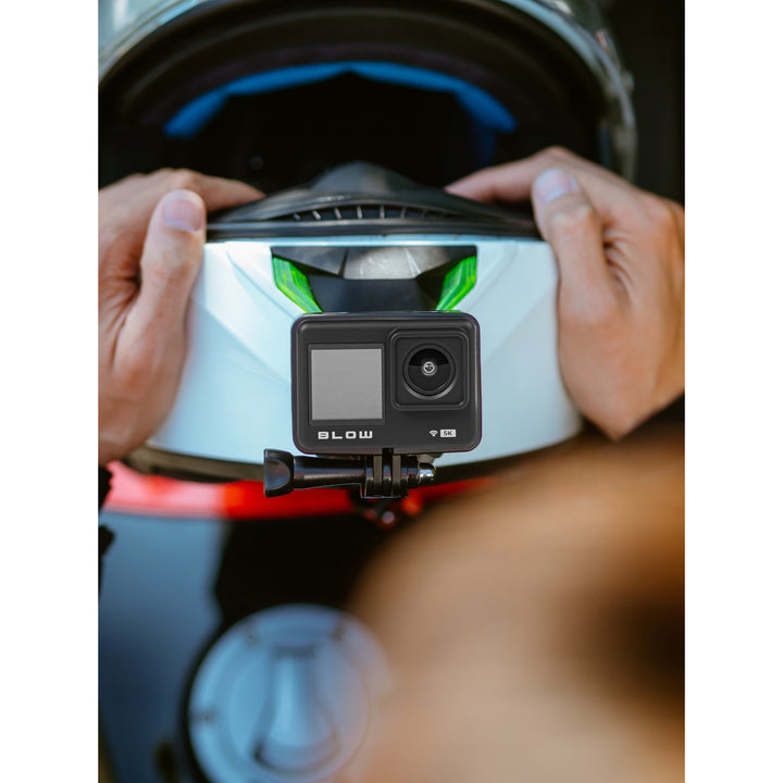 Pro4U 5K akcijska kamera, 5K Ultra HD kvaliteta, 20 megapiksela, 160° širokokutni objektiv, vodootporna, daljinski upravljač, 78-568