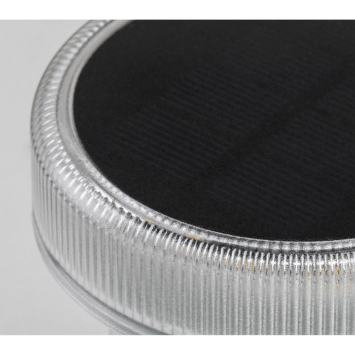 Trillo 0,3 W LED solarna lampa, senzor sumraka, prozirna, IP65, K 4000, 77175, 2 komada