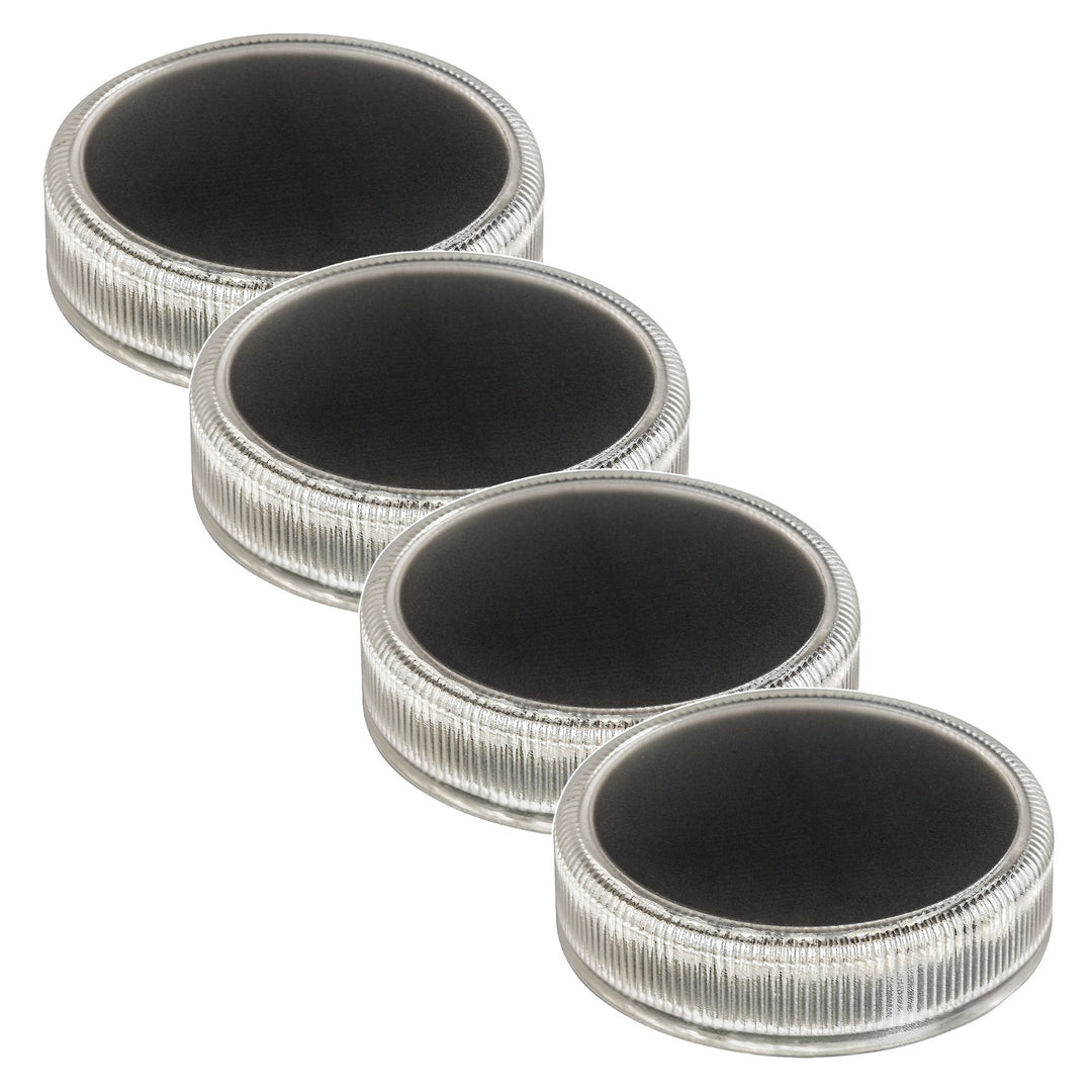 Trillo 0,3 W LED solarna lampa, senzor sumraka, prozirna, IP65, K 4000, 77175, 4 komada