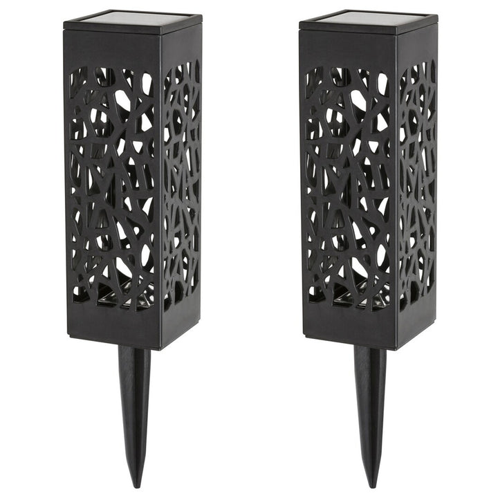 Solarna lampa Mora, 2 lm, zaštitni stupanj IP23, crna, LED 0,16 W, 8949, 2 komada