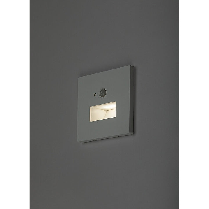 Lunca LED 1W IP20 lampa, bijela, 3000, 4500, 6500 K, senzor pokreta, senzor svjetla, 77198, 2 komada