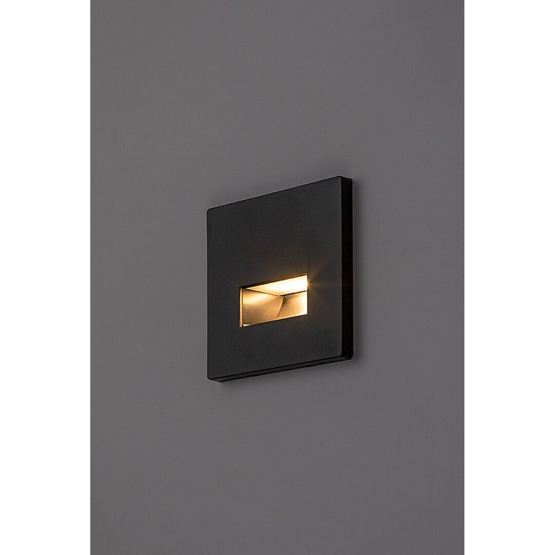 Lunca LED lampa, 1 W, IP20, crna, podesiva boja svjetla: 3000, 4500, 6500 K, 77195, 2 komada