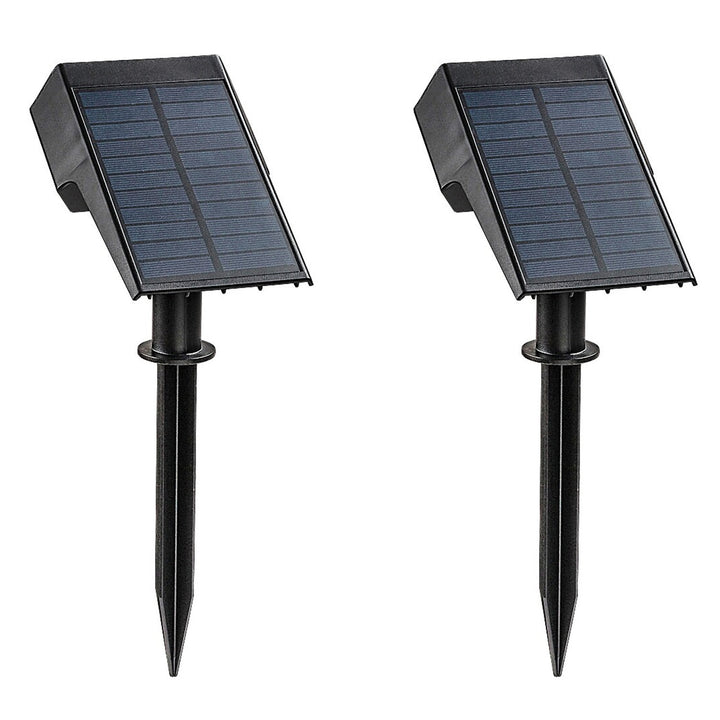Solarna lampa Rabalux Nantes, 50 LM IP65, crna, 0,5 W LED, 77088, 2 komada