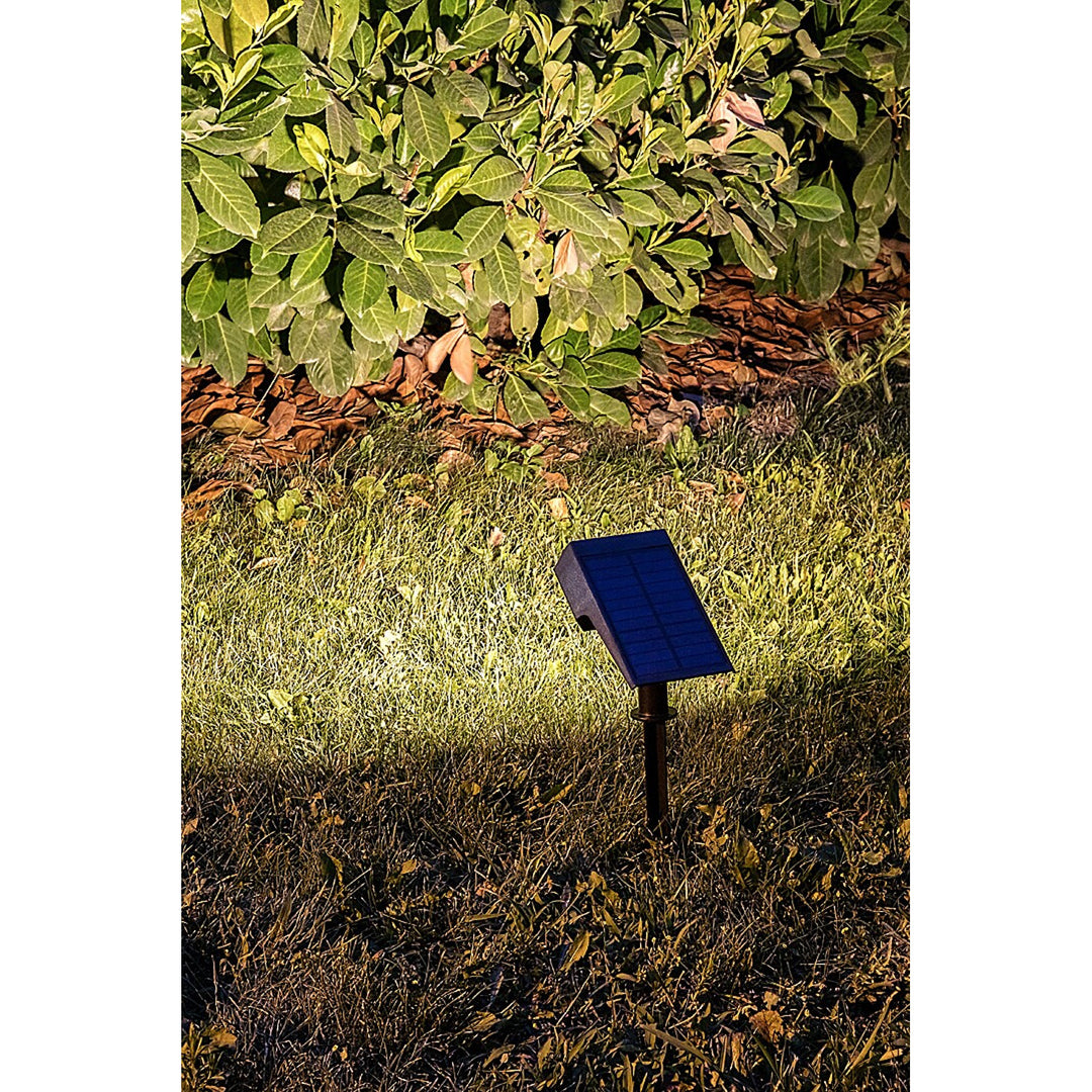 Rabalux Nantes solarna lampa, 50 LM IP65, crna, 0,5 W LED, 77088, 4 komada