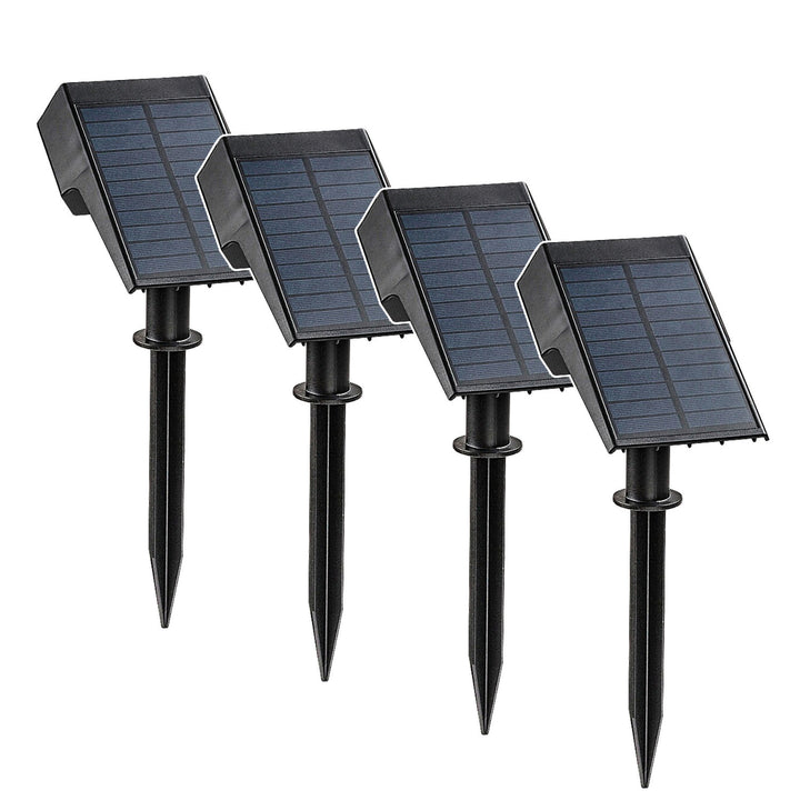 Rabalux Nantes solarna lampa, 50 LM IP65, crna, 0,5 W LED, 77088, 4 komada