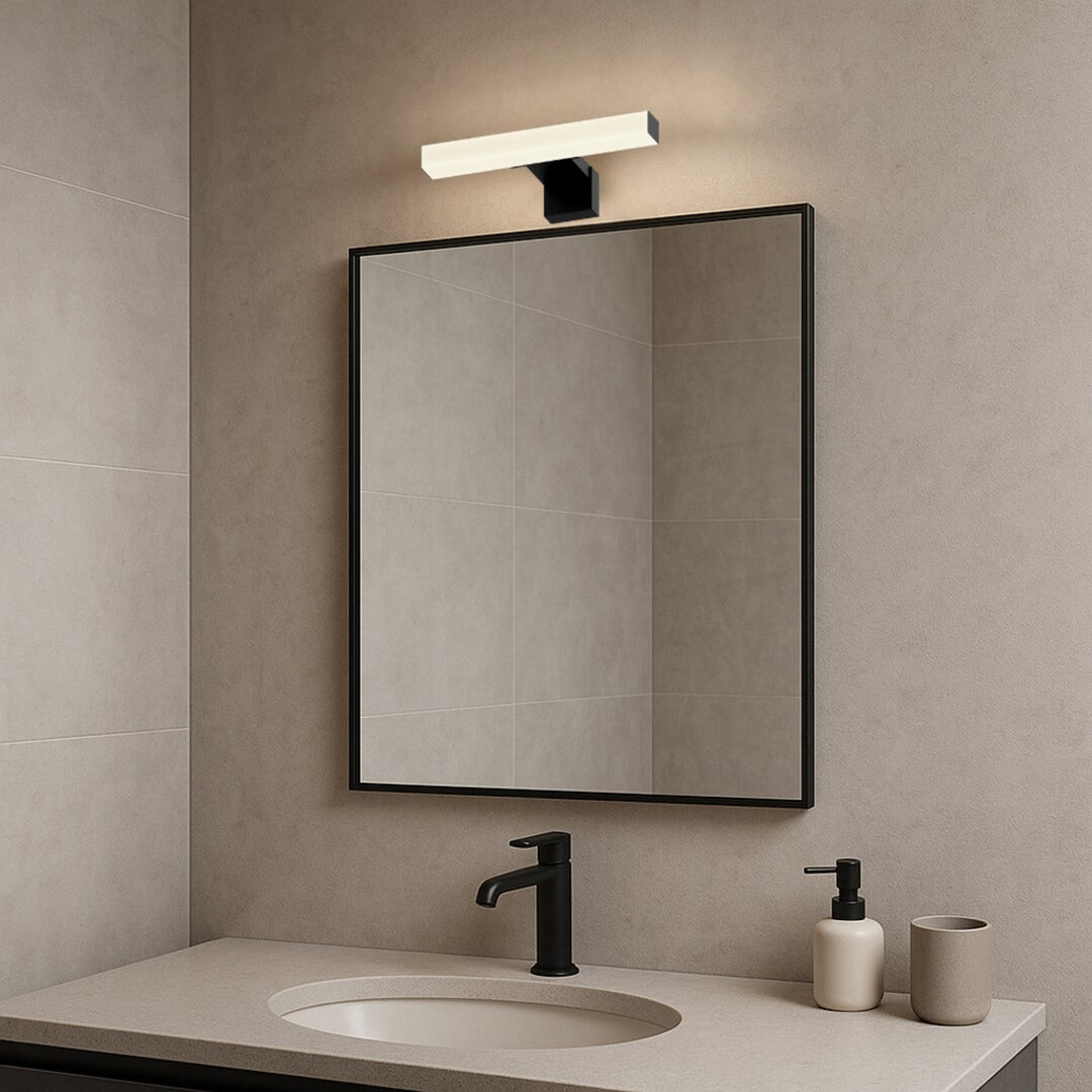 Rabalux Oliro LED 4W crna kupaonska svjetiljka, IP44, 4000 K, 75050