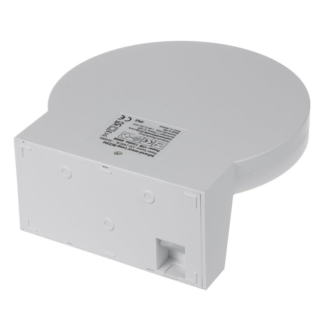 Maclean LED lampa s senzorom pokreta, PIR senzor pokreta, bijela, 15 W, IP65, 1560 lm, neutralno bijela boja (4000 K) MCE344 W, 2 komada
