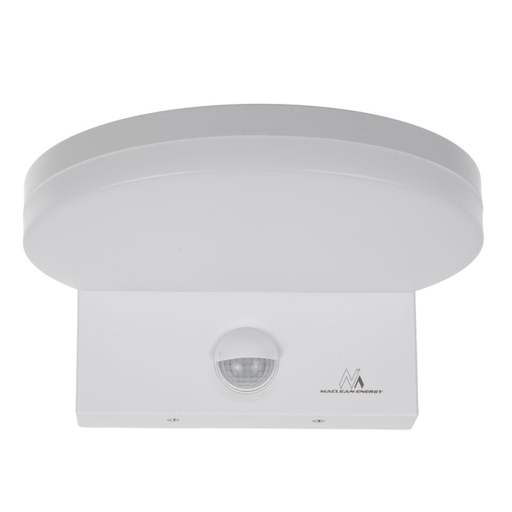 Maclean LED lampa s senzorom pokreta, PIR senzor pokreta, bijela, 15 W, IP65, 1560 lm, neutralno bijela boja (4000 K) MCE344 W, 2 komada