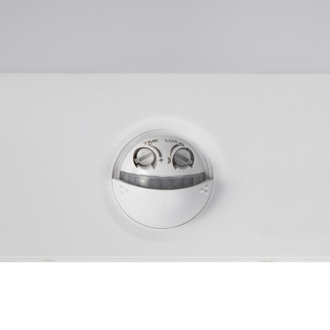 Maclean LED lampa s senzorom pokreta, PIR senzor pokreta, bijela, 15 W, IP65, 1560 lm, neutralno bijela boja (4000 K) MCE344 W, 2 komada