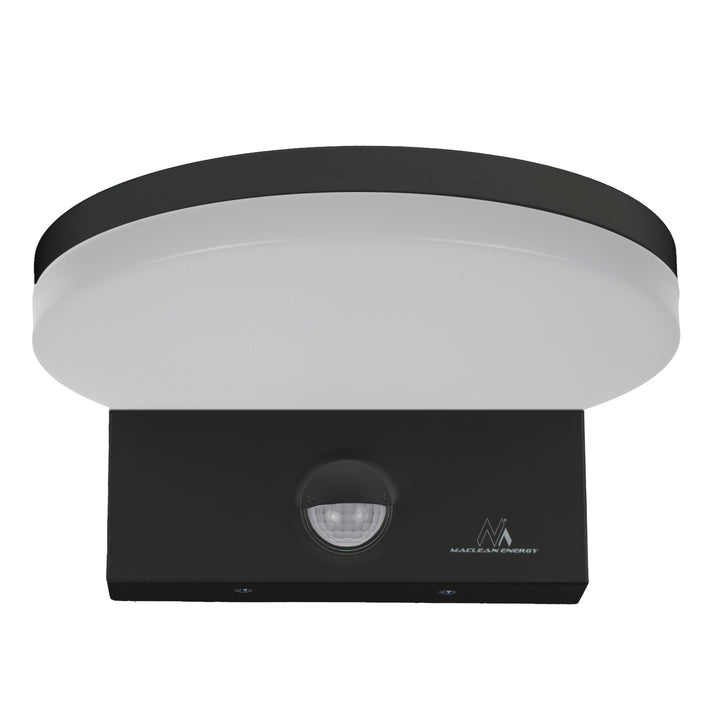 Maclean LED lampa s senzorom pokreta, PIR senzor pokreta, crna, 15 W, IP65, 1560 lm, neutralno bijela (4000 K) MCE344 B, 2 komada