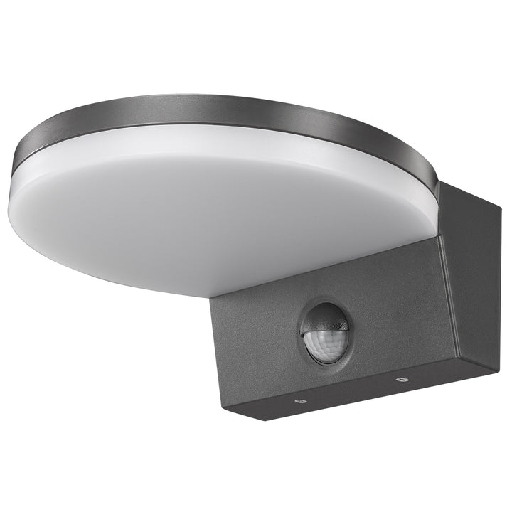 Maclean LED lampa s senzorom pokreta, PIR senzor pokreta, siva, 15 W, IP65, 1560 lm, neutralno bijela (4000 K) MCE344 GR, 2 komada