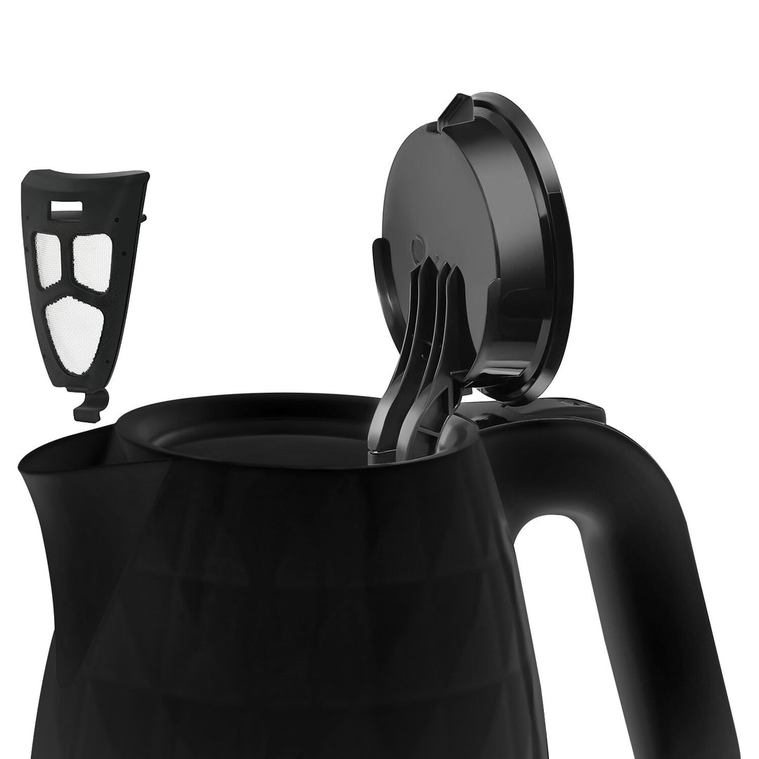 Manta ORISA 1.7L 2200W bežični električni kuhalo za vodu, crno