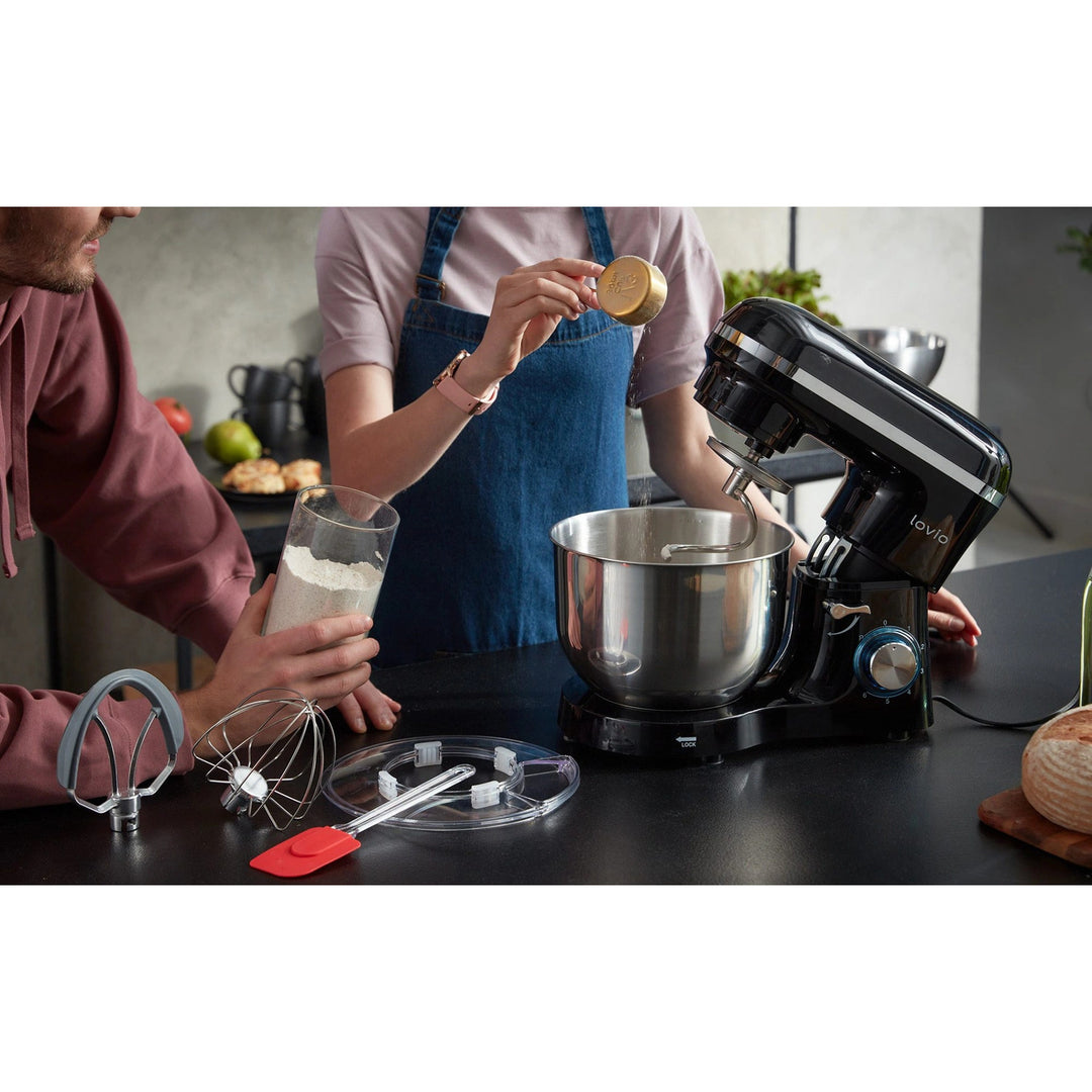 Lovio ChefAssistant planetarni mikser, crni, LVSTM01BK