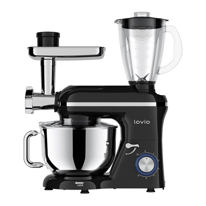 Lovio ChefAssistant Plus planetarni mikser, crni, LVSTM02PBK